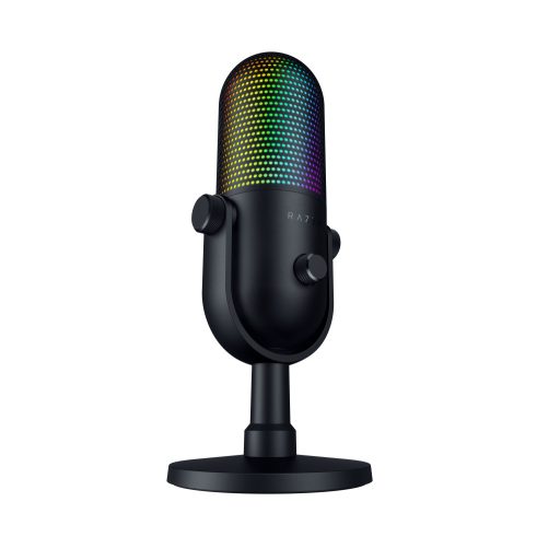 Razer Seiren V3 Chroma Fekete Tabletta mikrofon