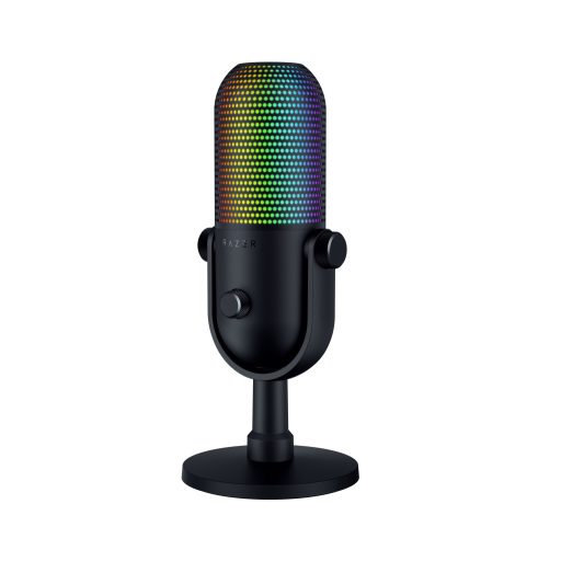 Razer Seiren V3 Chroma Fekete Tabletta mikrofon