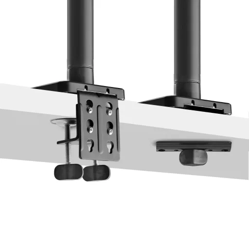 StarTech.com H1M1AG1-MONITOR-ARM asztali TV konzol 124,5 cm (49") Fekete