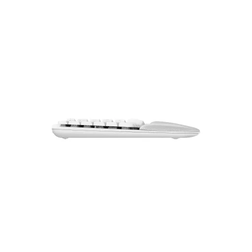 Logitech 920-012284 billentyűzet Irodai RF vezeték nélküli + Bluetooth QWERTZ Német Fehér