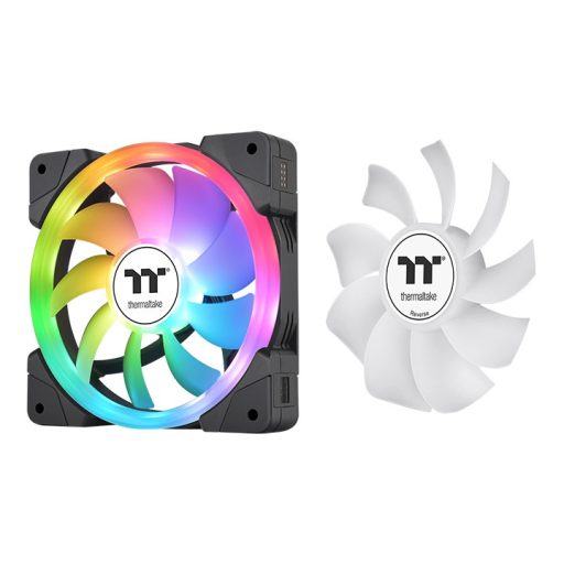Thermaltake SWAFAN EX12 ARGB Számítógép ház Hűtő 12 cm Fehér 3 db