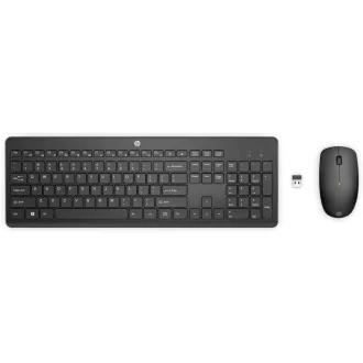   HP 235 Wireless Mouse and Keyboard Combo billentyűzet Egér mellékelve Irodai Vezeték nélküli RF Fekete