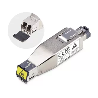   StarTech.com D01ML55P-FIBER-MEDIA hálózati média konverter 1000 Mbit/s 1310 nm Multi-mode, Single-mode Ezüst