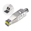 StarTech.com D01ML55P-FIBER-MEDIA hálózati média konverter 1000 Mbit/s 1310 nm Multi-mode, Single-mode Ezüst