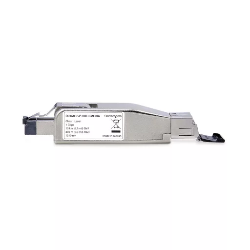 StarTech.com D01ML55P-FIBER-MEDIA hálózati média konverter 1000 Mbit/s 1310 nm Multi-mode, Single-mode Ezüst