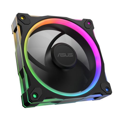ASUS Prime MR120 Fan ARGB Reverse Black 3in1 12 cm Fekete 3 db