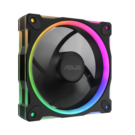 ASUS Prime MR120 Fan ARGB Reverse Black 3in1 12 cm Fekete 3 db