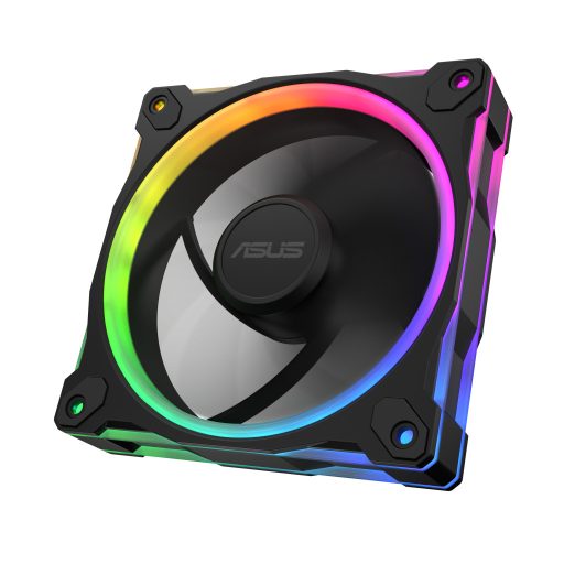 ASUS Prime MR120 Fan ARGB Reverse Black 3in1 12 cm Fekete 3 db