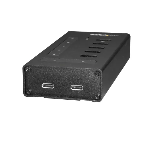 StarTech.com HB30C5A2CST hálózati csatlakozó USB 3.2 Gen 1 (3.1 Gen 1) Type-B 5000 Mbit/s Fekete