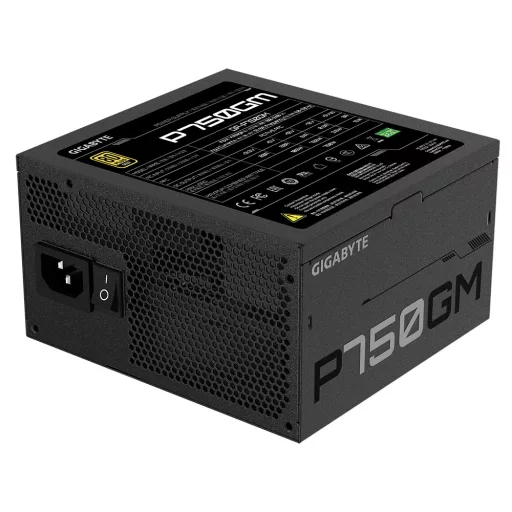 GIGABYTE P750GM 750 W 20+4 pin ATX ATX Fekete