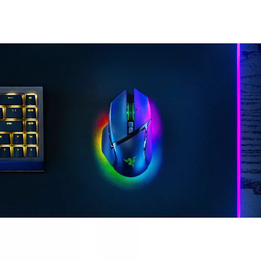 Razer Basilisk V3 Pro 35K egér Játék Jobbkezes RF Wireless + Bluetooth + USB Type-A Optikai 35000 DPI
