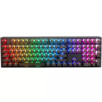   Ducky One 3 Aura billentyűzet Játék USB QWERTY Nemzetközi amerikai Fekete