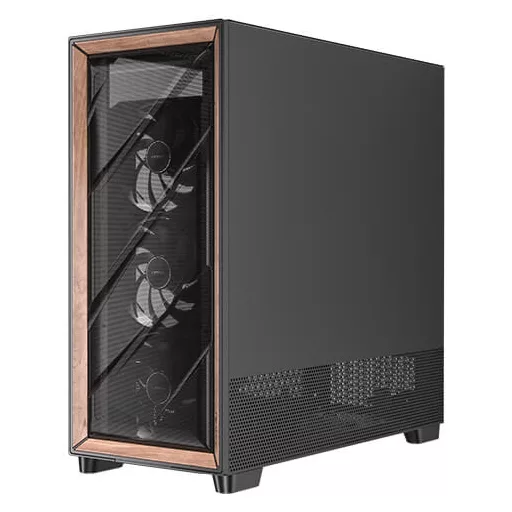 Antec FLUX PRO EUV Full Tower Fekete, Fa