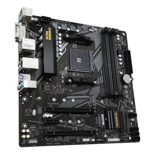 GIGABYTE B550M DS3H AMD B550 AM4 foglalat Micro ATX