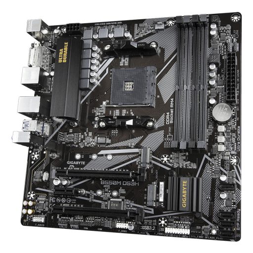 GIGABYTE B550M DS3H AMD B550 AM4 foglalat Micro ATX