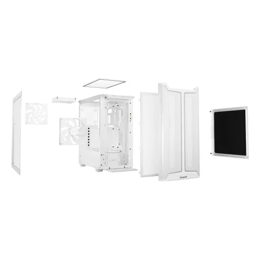 be quiet! Pure Base 501 DX White Midi Tower Fehér