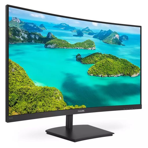 Philips E Line 241E1SCA/00 59,9 cm (23.6") 1920 x 1080 pixelek Full HD LCD Fekete