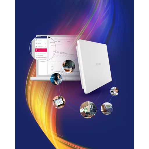 D-Link DAP-X3060OU WLAN csatlakozási pont 3000 Mbit/s Fehér Ethernet-áramellátás (PoE) támogatása