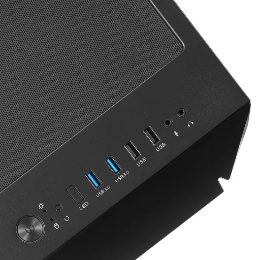 Silverstone FARA V1M PRO Tower Fekete