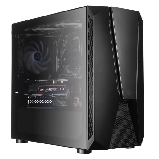 Silverstone FARA V1M PRO Tower Fekete
