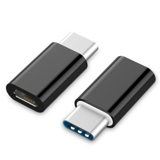 Gembird A-USB2-CMmF-01 USB Type-C Micro USB Fekete