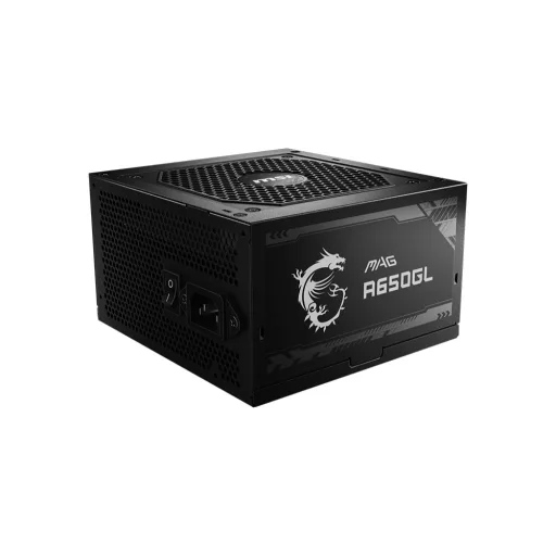 MSI MAG A650GL 650 W 20+4 pin ATX ATX Fekete