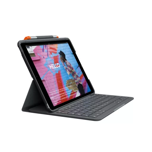 Logitech 920-009474 billentyűzet mobil eszközhöz QWERTZ Német Bluetooth Grafit