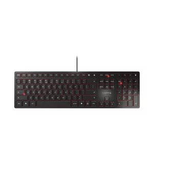   CHERRY KC 6000 Slim billentyűzet Univerzális USB Amerikai angol Fekete