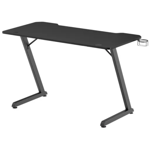 GDK White Shark HELIX gamer asztal - fekete
