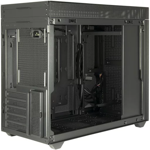 Inter-Tech IM-2 Expander Mini Tower Fekete