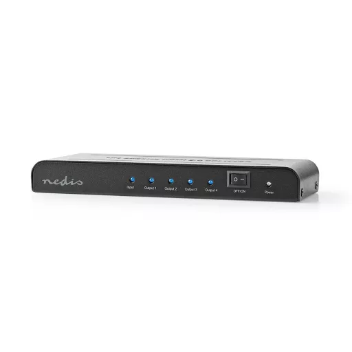 Nedis VSPL3474AT videó elosztó HDMI 4x HDMI