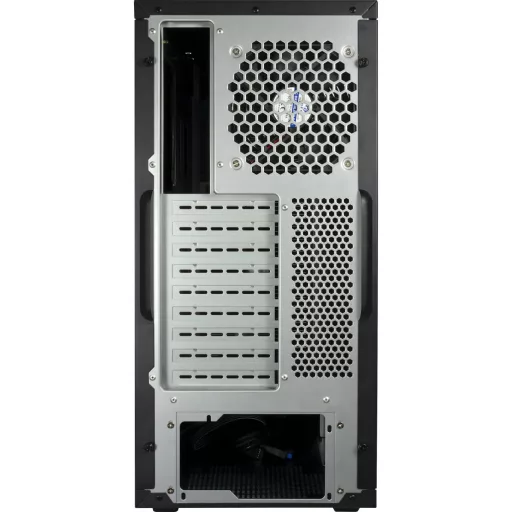 Inter-Tech 88887382 Micro Tower Fekete