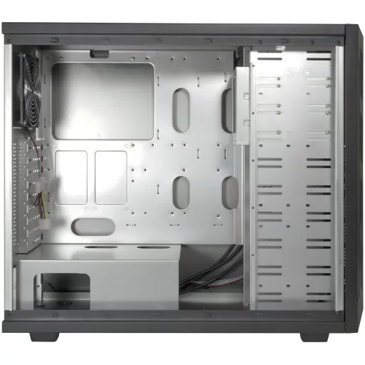 Inter-Tech 88887382 Micro Tower Fekete
