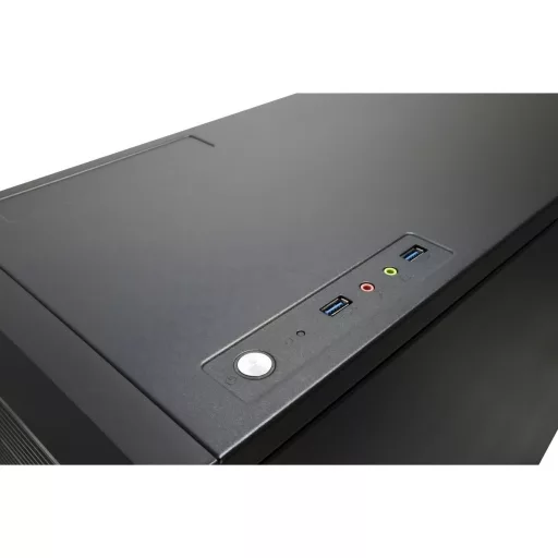 Inter-Tech 88887382 Micro Tower Fekete
