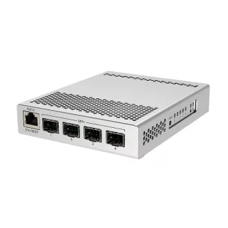   Mikrotik CRS305-1G-4S+IN hálózati kapcsoló Vezérelt Gigabit Ethernet (10/100/1000) Ethernet-áramellátás (PoE) támogatása Fehér