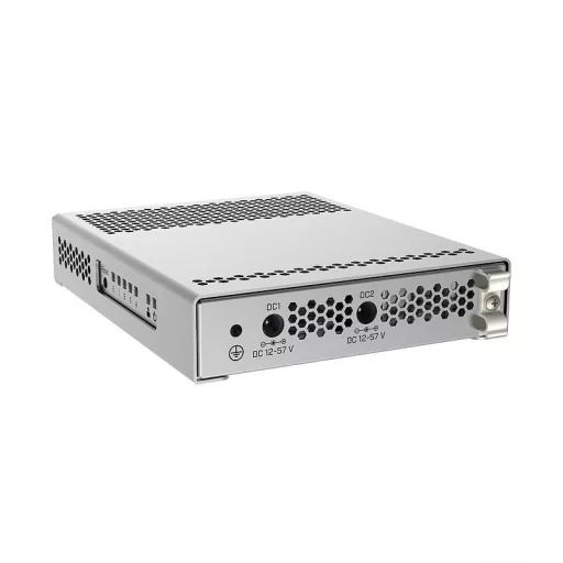 Mikrotik CRS305-1G-4S+IN hálózati kapcsoló Vezérelt Gigabit Ethernet (10/100/1000) Ethernet-áramellátás (PoE) támogatása Fehér
