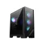 MSI MAG FORGE 321R AIRFLOW Midi Tower Fekete, Átlátszó