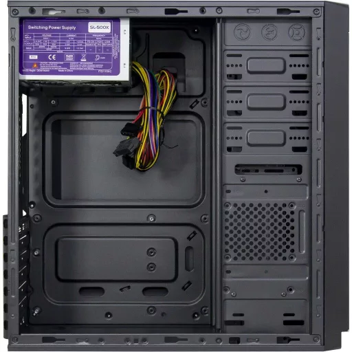 Inter-Tech IT-5916 Tower Fekete 500 W