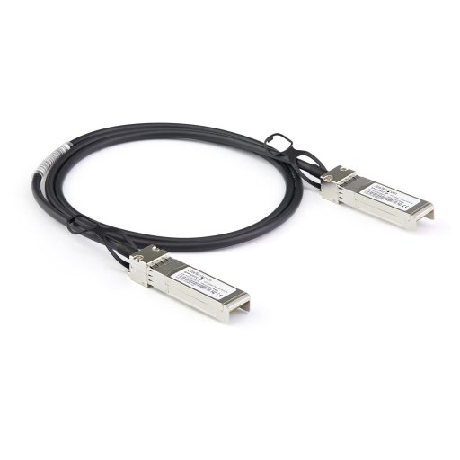 StarTech.com DACSFP10G2M InfiniBand és száloptikai kábel 2 M SFP+ Fekete