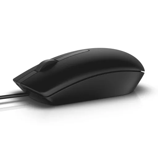 DELL MS116 egér Irodai Kétkezes USB A típus Optikai 1000 DPI