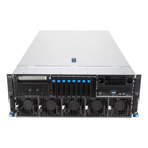 ASUS ESC8000A-E13P LGA 6096 Rack (4U) Ezüst, Fekete
