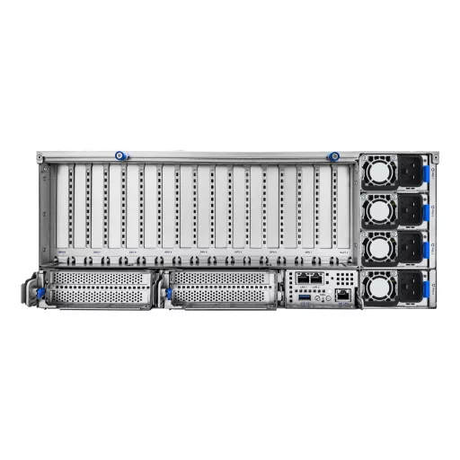 ASUS ESC8000A-E13P LGA 6096 Rack (4U) Ezüst, Fekete