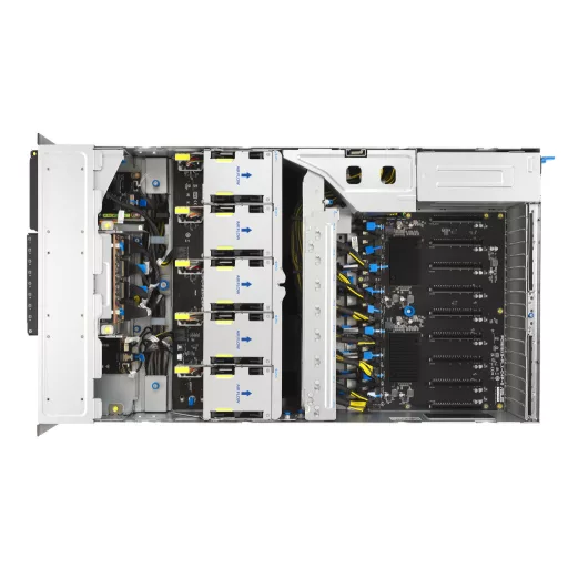 ASUS ESC8000A-E13P LGA 6096 Rack (4U) Ezüst, Fekete