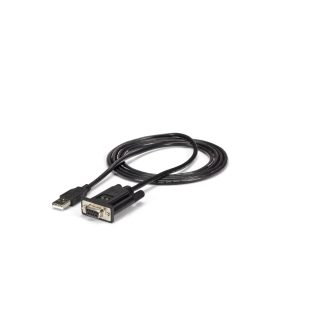   StarTech.com ICUSB232FTN soros kábel Fekete 1,7 M USB A típus DB-9