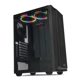 iBox CETUS 906 Midi Tower Fekete