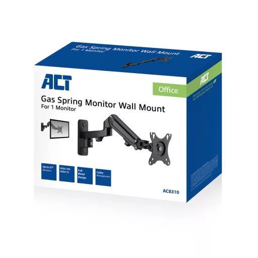 ACT AC8310 asztali TV konzol 86,4 cm (34") Fekete