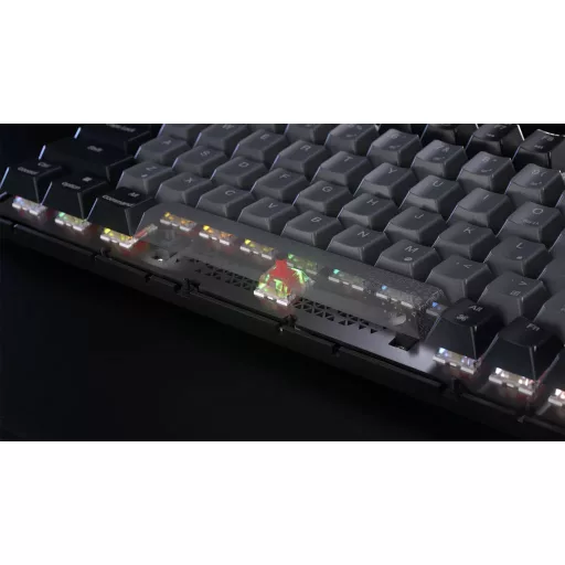 Corsair K65 PLUS WIRELESS 75 % RGB billentyűzet Játék RF Wireless + USB QWERTZ Német Fekete