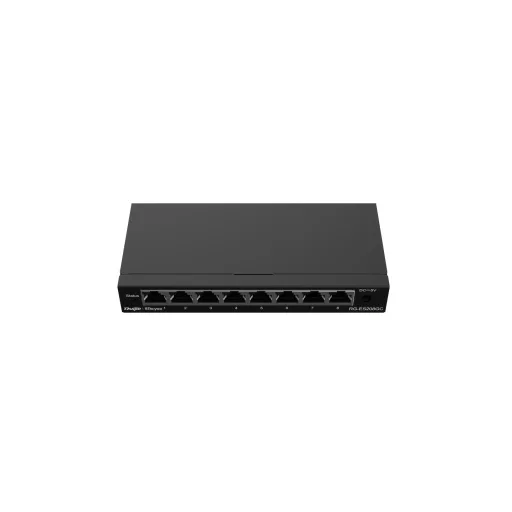 Ruijie Networks RG-ES208GC hálózati kapcsoló Vezérelt L2 Gigabit Ethernet (10/100/1000) Szürke