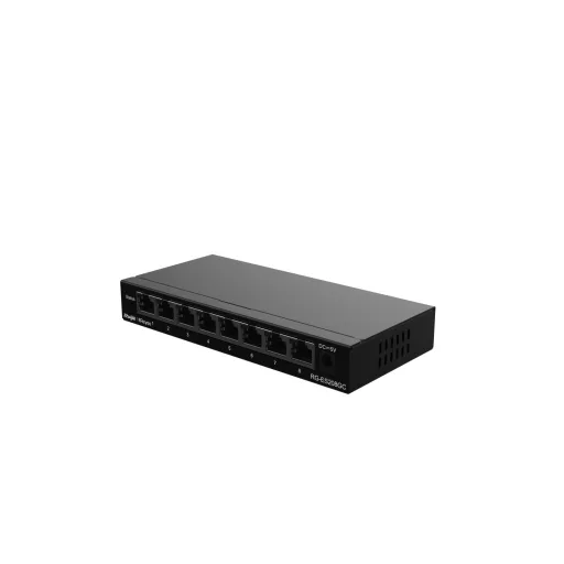 Ruijie Networks RG-ES208GC hálózati kapcsoló Vezérelt L2 Gigabit Ethernet (10/100/1000) Szürke