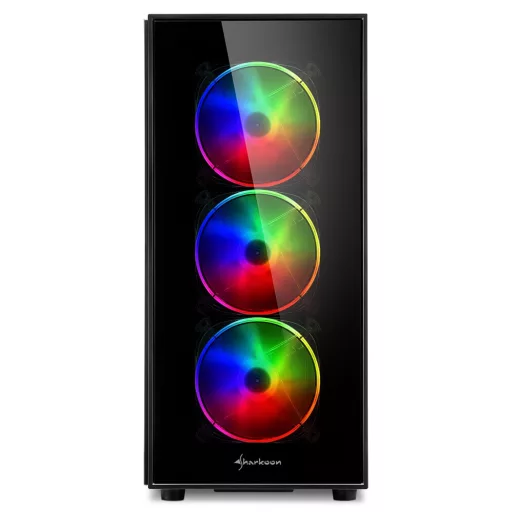 Sharkoon TG5 Pro RGB Midi Tower Fekete